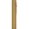 Ekena Millwork 7 1/2-in W x 42-in D x 42-in H Balboa Slat Rough Cedar Woodgrain TimberThane Outlooker, Primed Tan OUTUR075X42X42BOA24RCPR - alternate 3